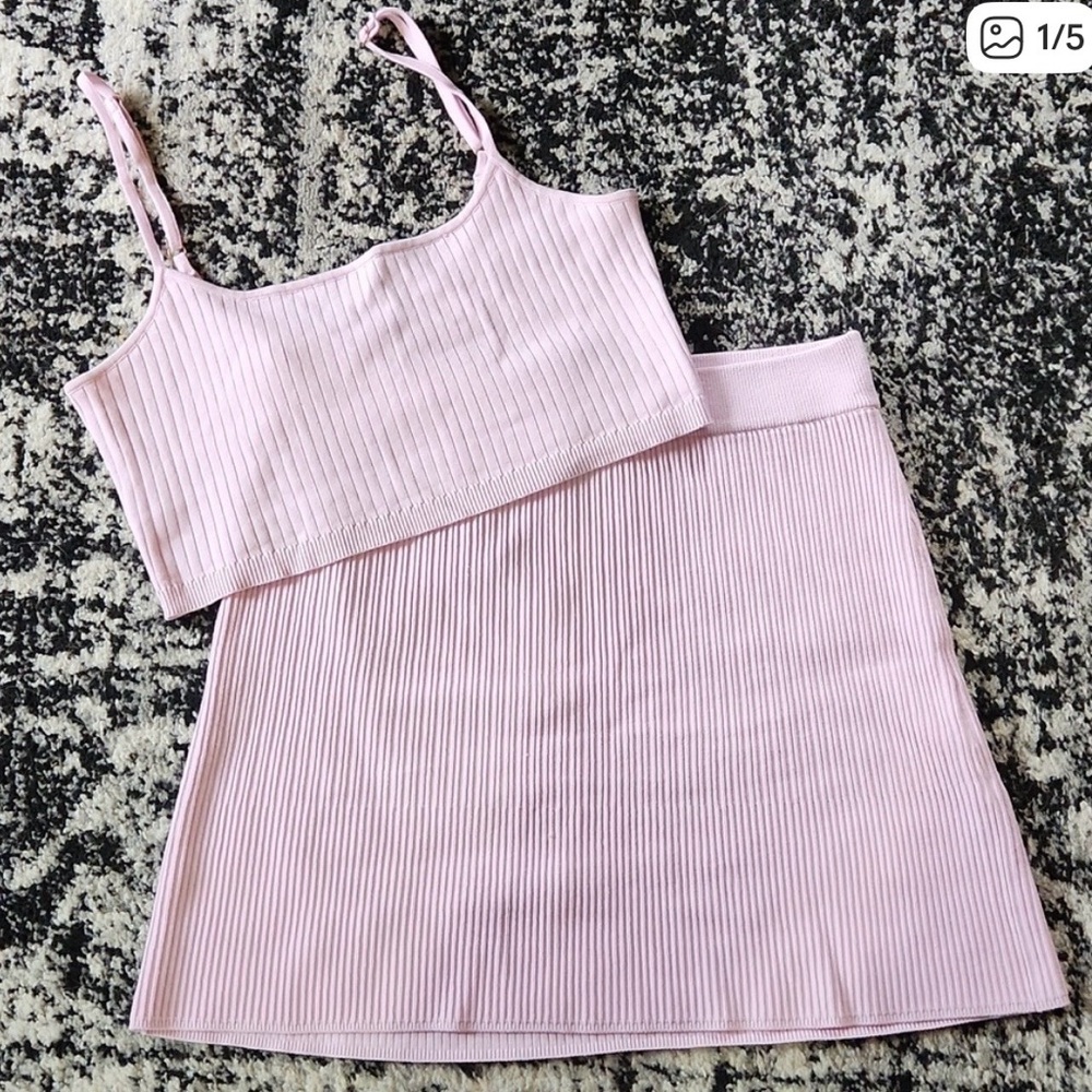 Free People Ribbed Knit Set - Picture 2 of 7